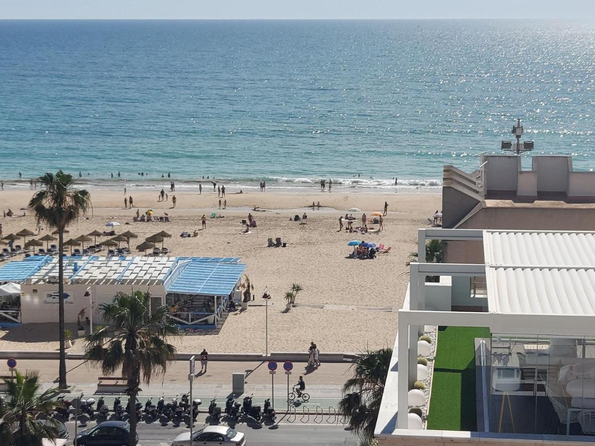 Atico Victoria Beach Cádiz Exteriör bild